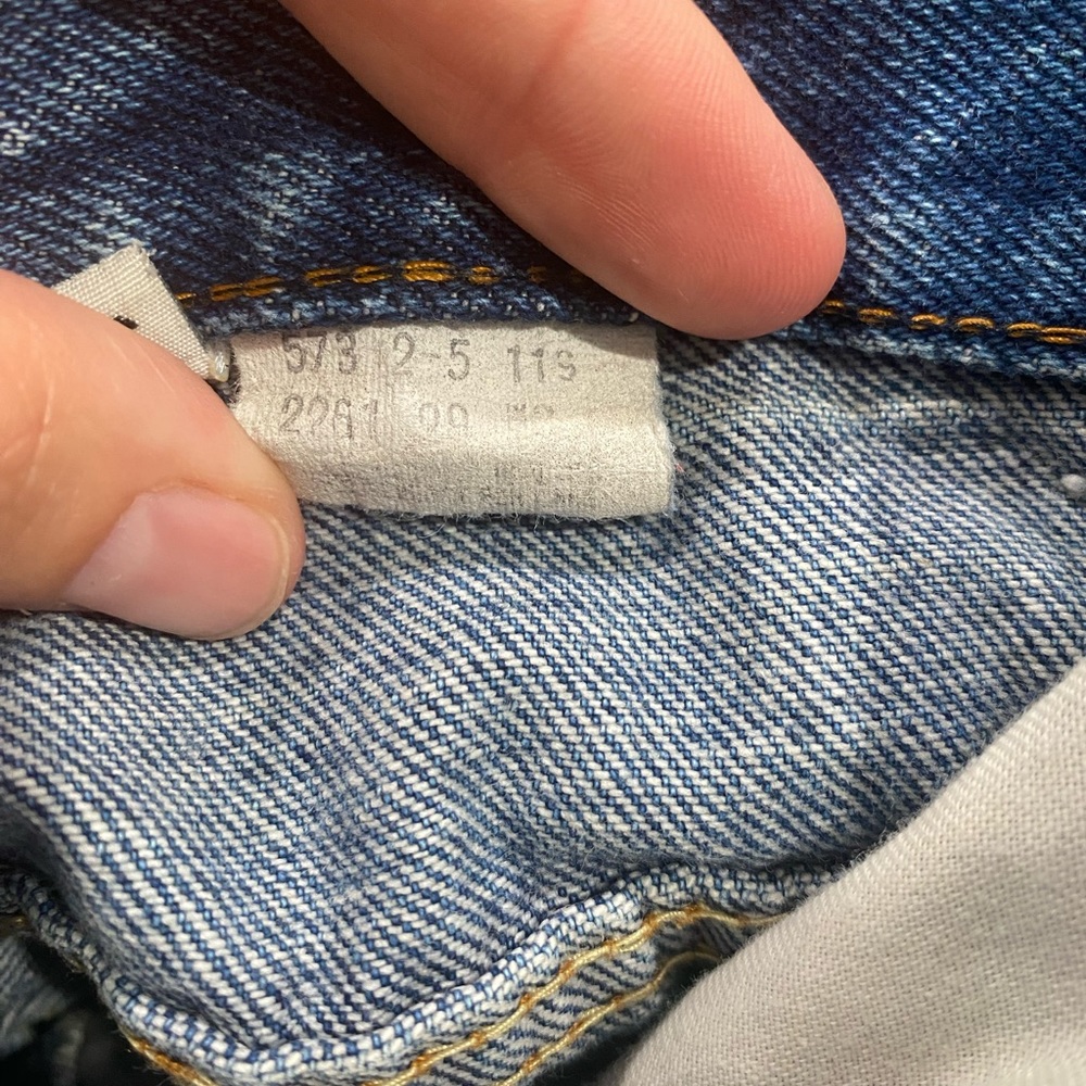 Vintage orange tag straight‎ leg Levi’s size 3 - Picture 12 of 15